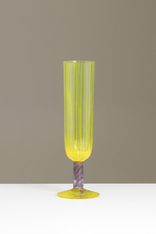 "Bon Bon" Flöte / Champagnerglas - Kjell Engman