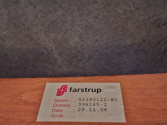 Image 1 of 2x Farstrup beige footstools