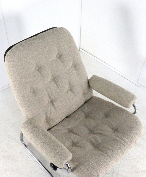 Image 1 of Ekornes Stressless 1970s armchair vintage newly upholstered