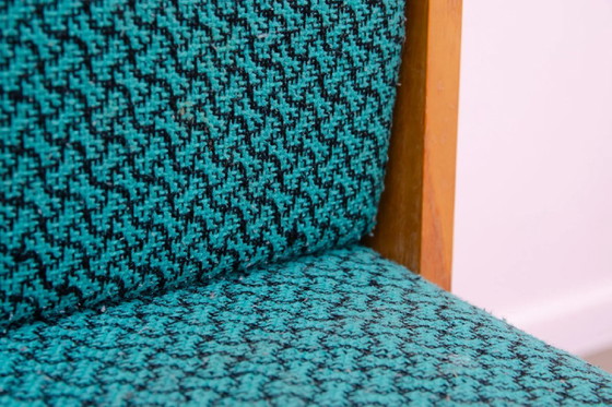 Image 1 of Divano letto pieghevole di metà secolo, prodotto da Drevotvar negli anni '70, Cecoslovacchia.