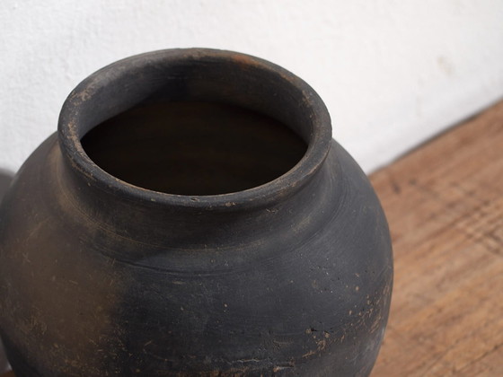 Pequeño jarrón de cerámica antiguo (c.1900) #13 – Jarrones (photo 20 of 34)