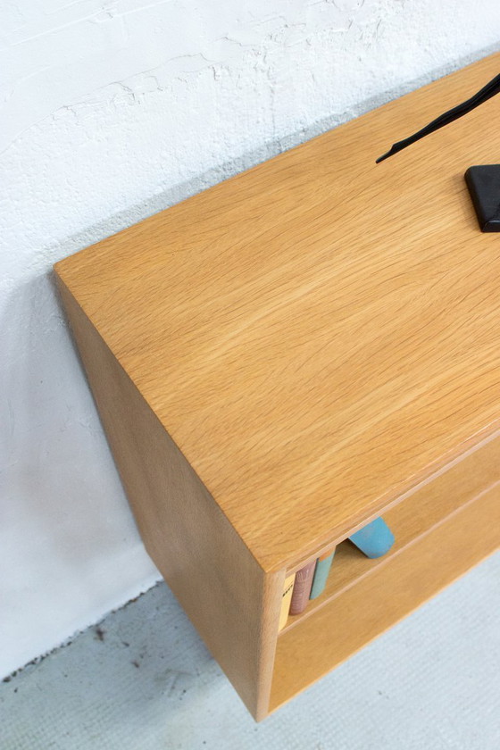 Image 1 of WK Möbel libreria a ripiani alti in rovere vintage