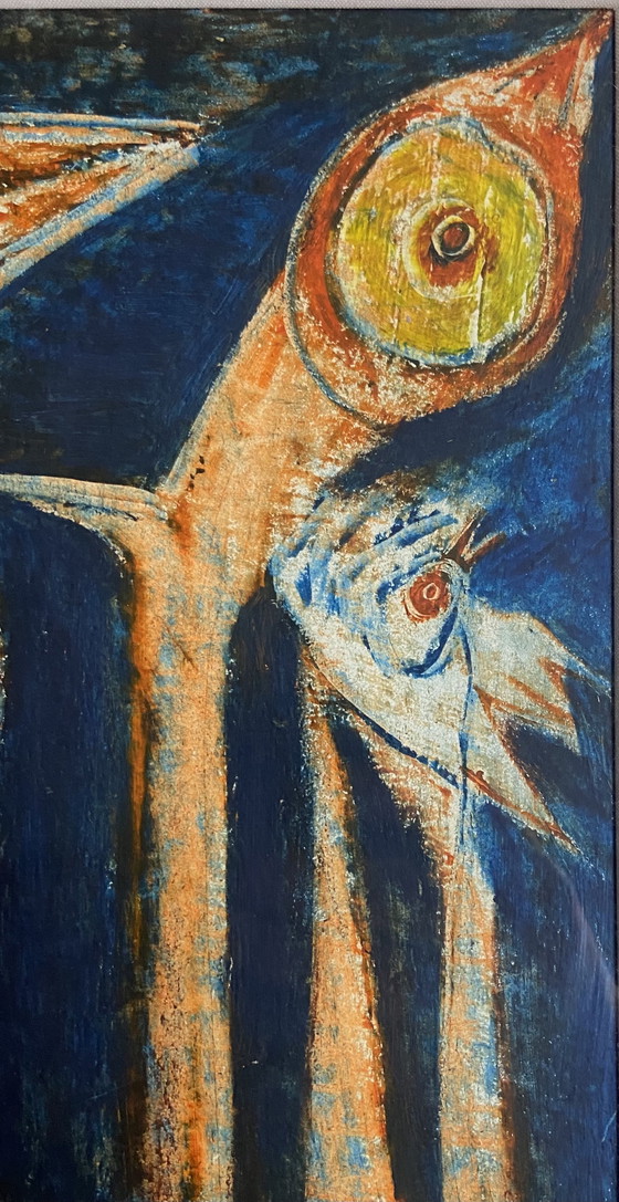 Image 1 of Rajne Dangova pastel / tiza en marco