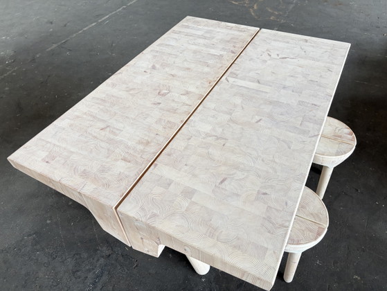 Image 1 of Linteloo Butcher table with bench & stools