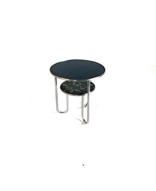 Table d'appoint vintage Bauhaus, Mauser-Werke '50
