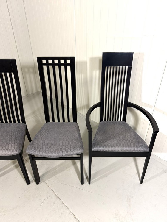 Image 1 of 6 sillas de comedor Tonon Italy de Wolf Schmidt Bandelow, década de 1980