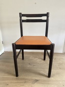 2 x mid-century design eetkamerstoel 