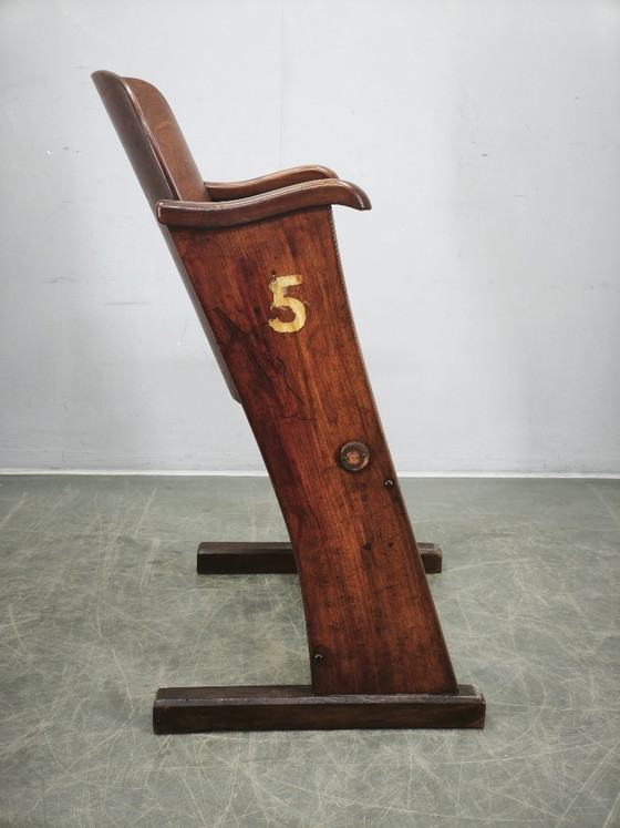 Image 1 of Rara poltrona da cinema Art Déco ceca degli anni '20 in stile Thonet.