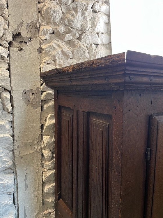 Buffet mit 4 Türen, 18. Jahrhundert, Highboards, Holz, Braun (Foto 7 von 15)