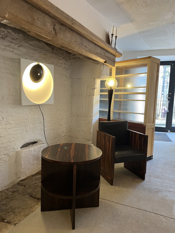 Image 1 of Tavolino e poltrona Art Déco in palissandro