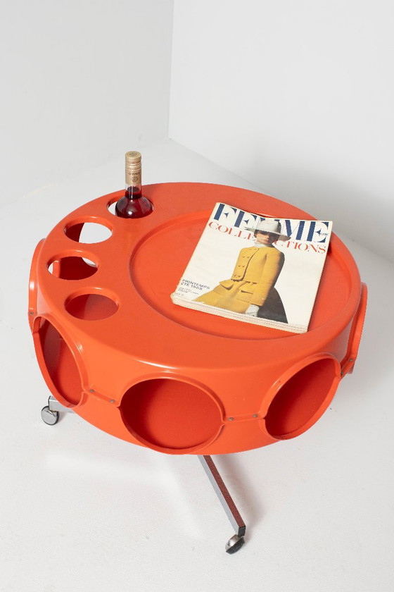 Space Age Rotobar van Curver – Serveerwagens, Plastic (photo 7 of 8)
