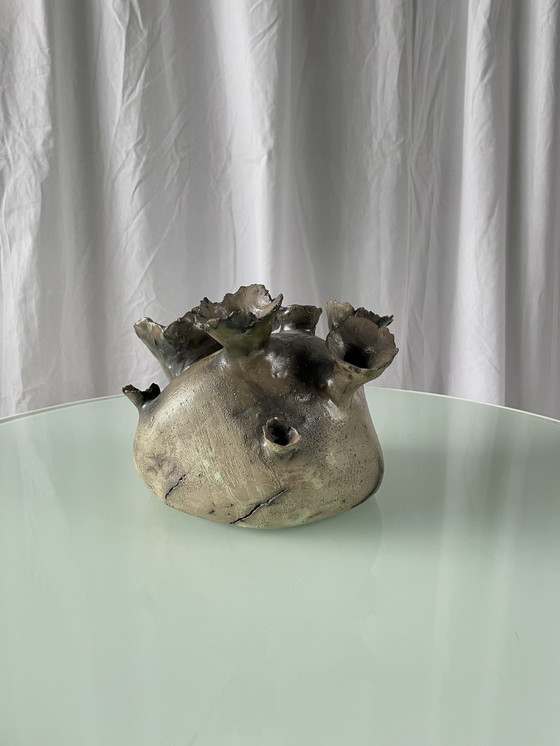 Image 1 of Raku vase studio
