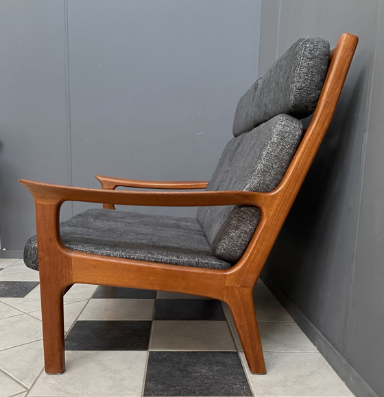 Image 1 of Teak 2-Seat Sofa by Juul Kristensen for Glostrup Denmark