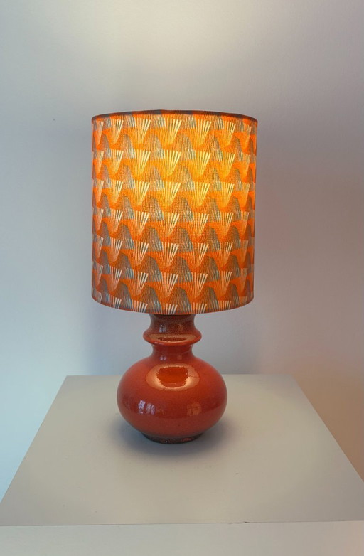 Pop Art vintage table lamp - upcycled from a Steuler vase by Cari Zalloni
