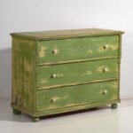 Antique green chest of drawers (c.1920) #12 (photo 6 of 40)