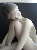 Art Deco Sculpture – Stylized Nude – 1920s