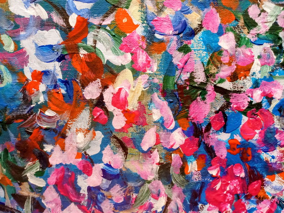 Image 1 of T. van Steenbergen "FANTASTICO!" 80 x 80 cm