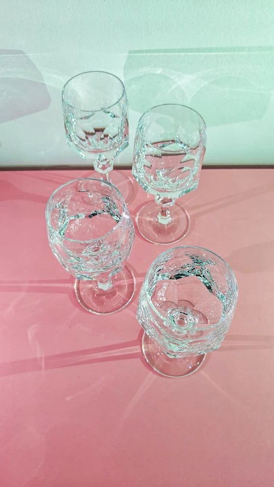 4x vintage wine glass Nachtmann Alexandra - crystal – Glass & Decanter (photo 2 of 5)