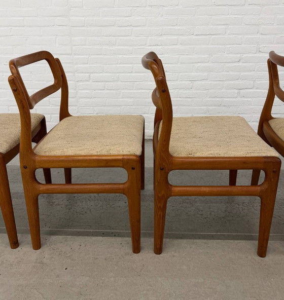 Image 1 of 6 Johannes Andersen Stühle für Uldum Møbelfabrik