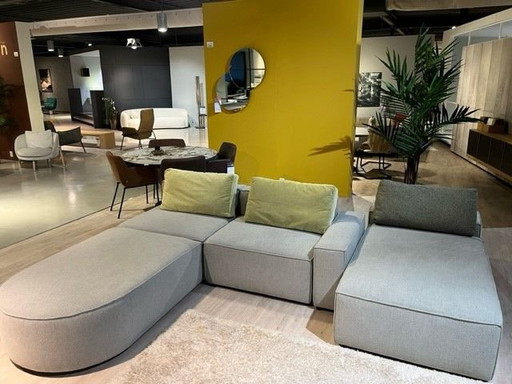 Studio Mik Hoekbank Loki Ecru+kussens – hoekbanken