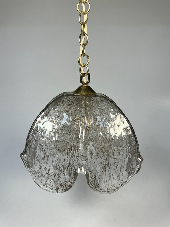 Image 1 of Vintage Smoked Glass Pendant Lamp, Kaiser Leuchten, Germany 1960s/1970s