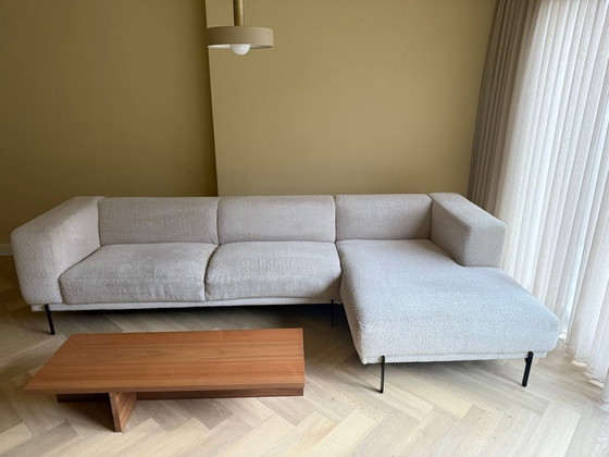 Image 1 of Studio Henk Cave divano angolare da 2,5 posti - bianco teddy