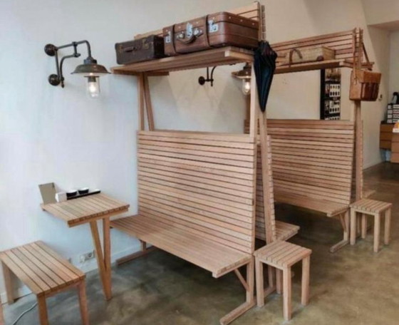 Image 1 of Eiken trein coupé (B) uit winkel