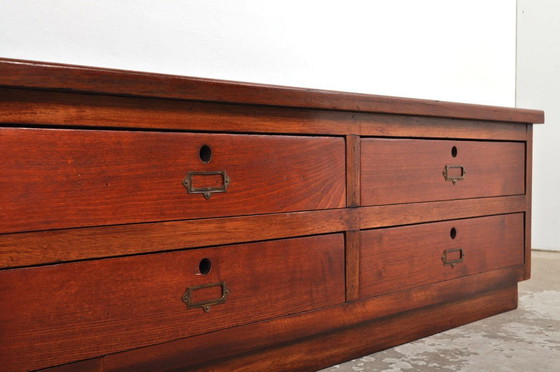 Image 1 of Antike Mahagoni-Kommode / Fernsehschrank, 1930er Jahre