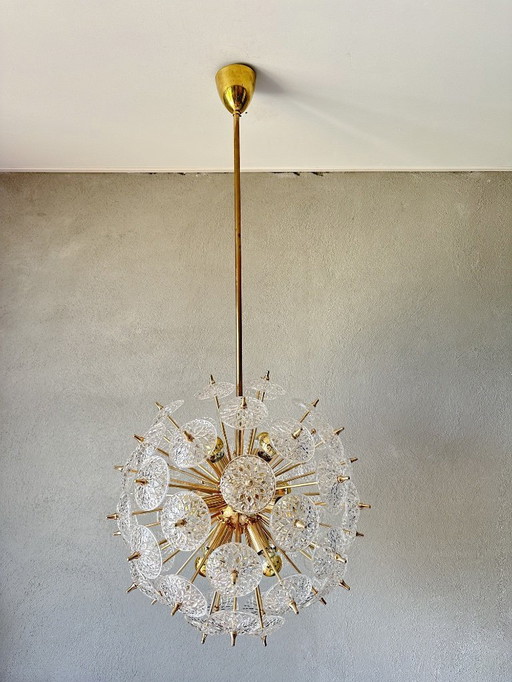 Vintage Val St Lambert Sputnik Pendant Lamp