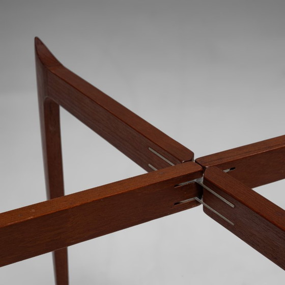 Model 4508 Teak Tray Table by Engholm / Åge Willumsen for Fritz Hansen, Denmark – Side tables, Wood, Vintage (photo 3 of 11)