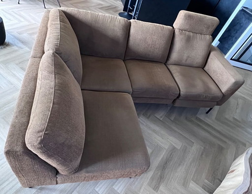 Loire corner sofa with reclining function (4 years old)