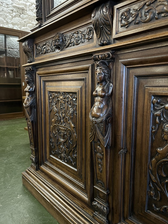 Image 1 of Paire de Bibliothèques 2 Corps Vitrées