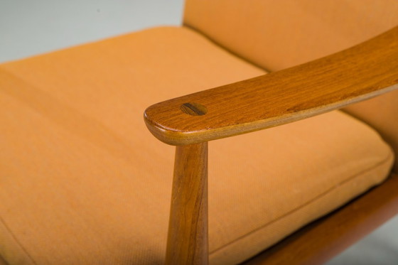 Image 1 of Chaise longue en teck du Mid Century par Peter Hvidt & Orla Mølgaard pour France & Søn / France & Daverkosen, années 1960