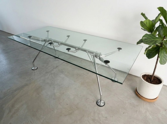 Image 1 of Tecno Nomos tafel van Norman Foster 220x100x72cm
