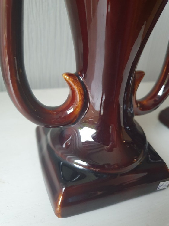 Image 1 of Beautiful Art Deco vases Thulin (Model 30) – Perfect condition!