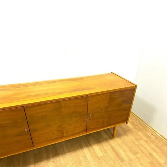 Image 1 of Retro-Sideboard, furniertes Holz, Brüsseler Stil, 1960er Jahre