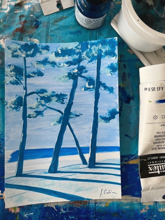 Image 1 of Esquisse d’artiste 21x15cm 