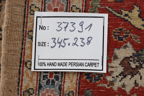 Image 1 of Turkish carpet Hereke 3.45 x 2.38  Oriental carpet fine No. 37391