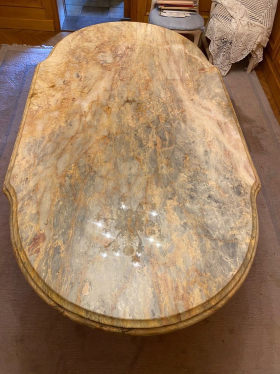 Image 1 of Table de salle à manger en marbre