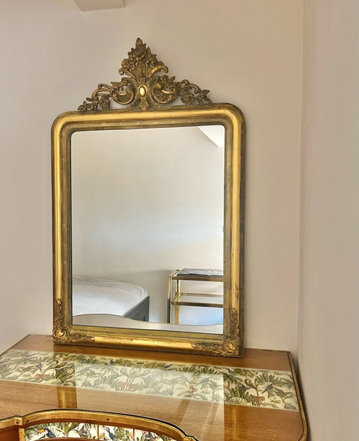 Miroir ancien 113x74cm – spiegels, Wood