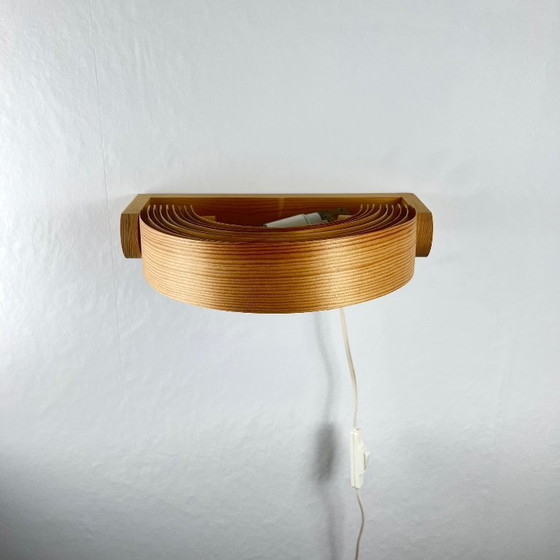 Image 1 of Translandia Duo Wall Lamp in Pine, Denmark, 1960-70