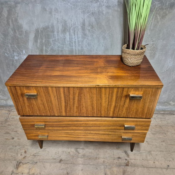 Image 1 of Vintage ladekast, jaren 70, Tsjecho-Slowakije