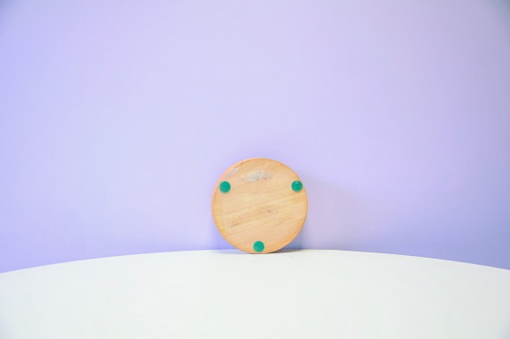 Vintage Lichthouten Brutalist Schaal – Tafelaccessoires, Wood (photo 5 of 5)