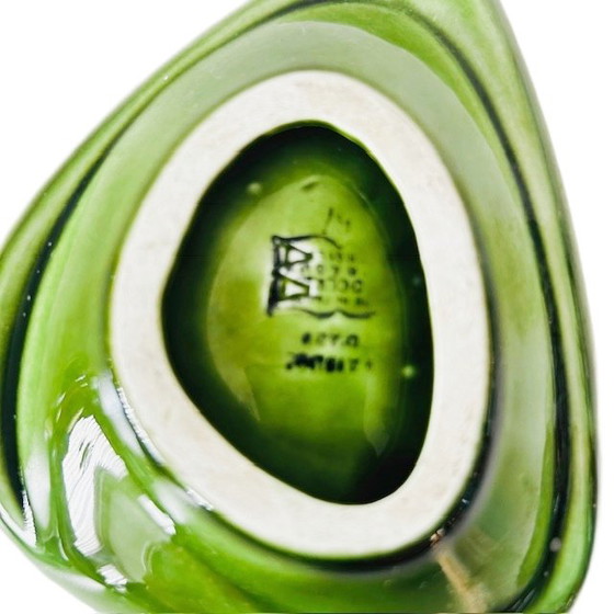 Image 1 of GARDET CHAMPAGNE Chigny les Roses cendrier vert vintage années 1970