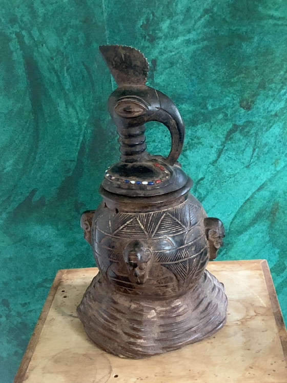 Rara scatola oracolare divinatoria Senufo (Calao) – Costa d'Avorio – Sculture, Wood, Other (photo 6 of 16)