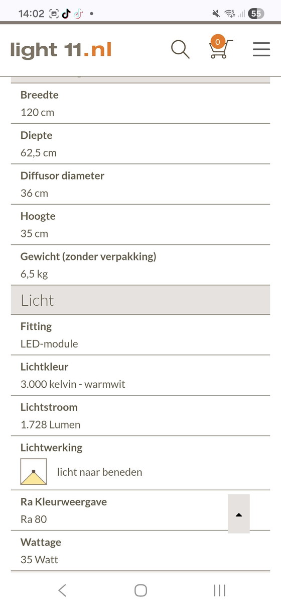 Image 1 of Luceplan Soleil Noir pendant lamp