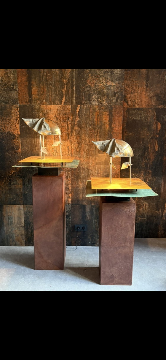 Lampade di design Rob Thalen – Applique, Ottone, Oro (photo 2 of 8)