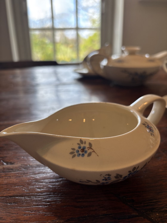 Image 1 of Theeservies Regout vergeet-me-niet