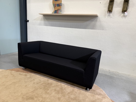 Image 1 of Gelderland 4800 Sofa 2.5 Seater Kvadrat Vidar black fabric 190