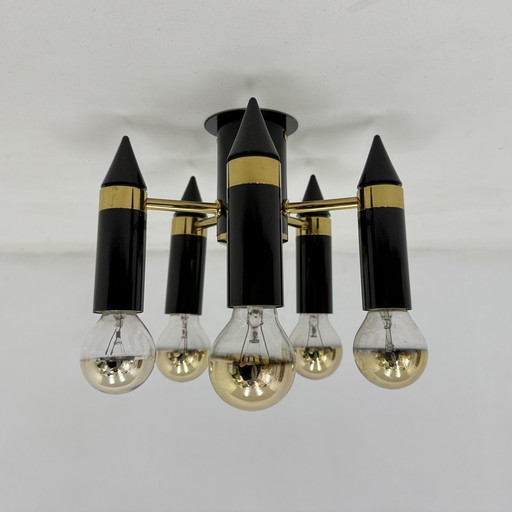 Vintage Schmitz Leuchten Plafondlamp, 1970 Duitsland